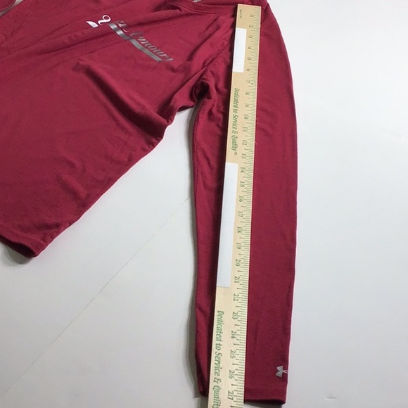 🌼3/$12🌼BUNDLE DEAL! Under Armour Red Long Sleeve Top - Picture 9 of 10